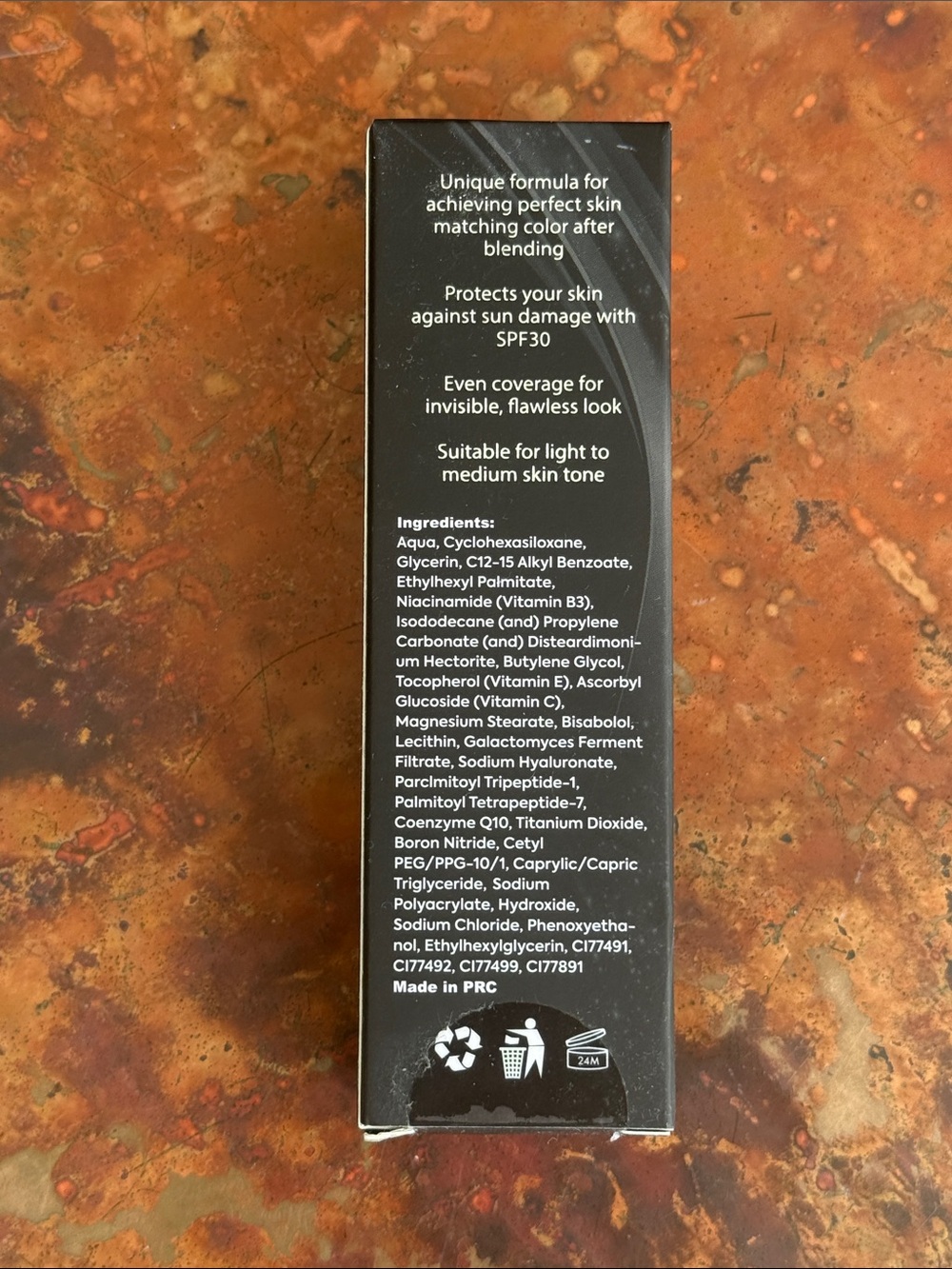 VIMA Magic Skin Changing Foundation Waterproof Texture Matching Long Last SPF 30 - Picture 5 of 10